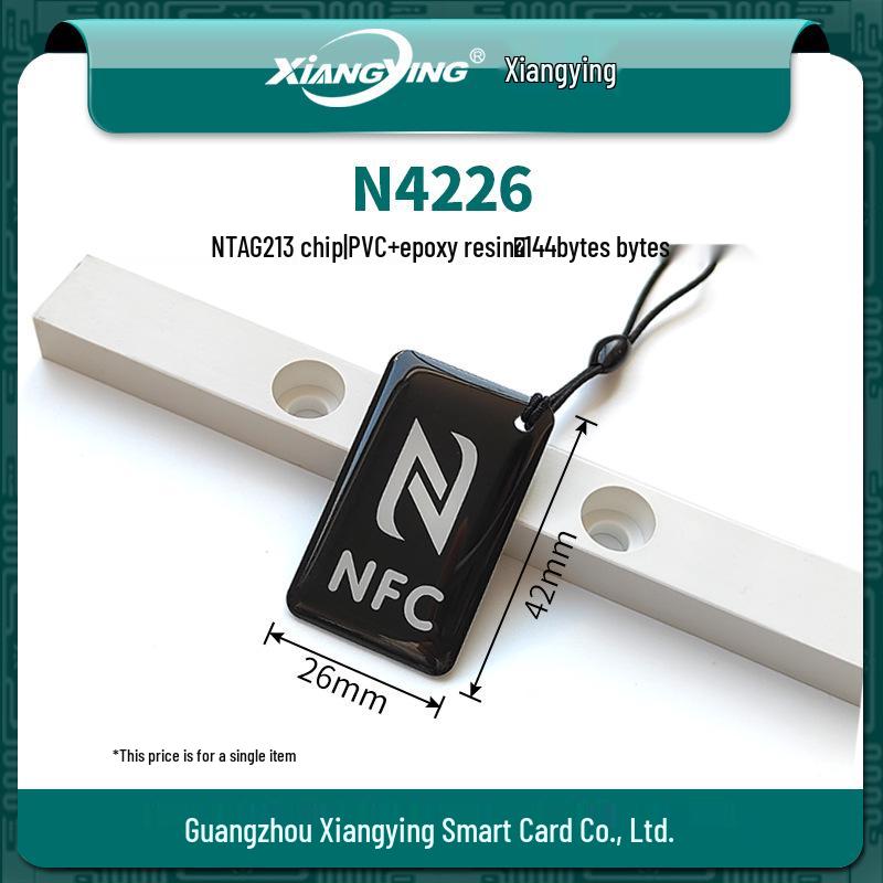 

Картка NTAG213 NFC з епоксидним покриттям для передачі в один дотик, музичної стіни та додатків для розумного дому.