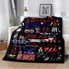 Japanese idol group babymetal combination Throws Blanket Sofa Hiking Picnic Bed Fashion Super Soft Flannel Blanket birthday gift