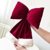 New Year Bow Decoration Christmas Ornament Hanging Bow Pendants Xmas Tree Christmas Tree Decorations