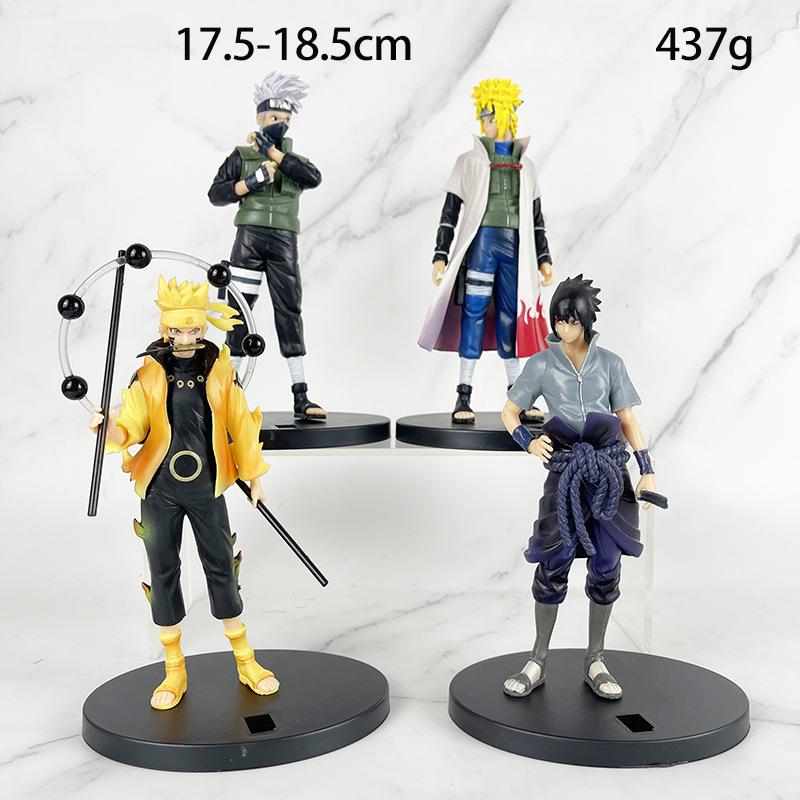 Figurină Anime Naruto Uchiha Itachi Sasuke Pain Kakashi Naruto Shippuden Figurine de Acțiune Colecție Modele Jucării pentru Copii Cadouri
