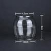 Nostalgic Retro Kerosene Lamp with Glass Lampshade and Pure Cotton Wick - Outdoor Use