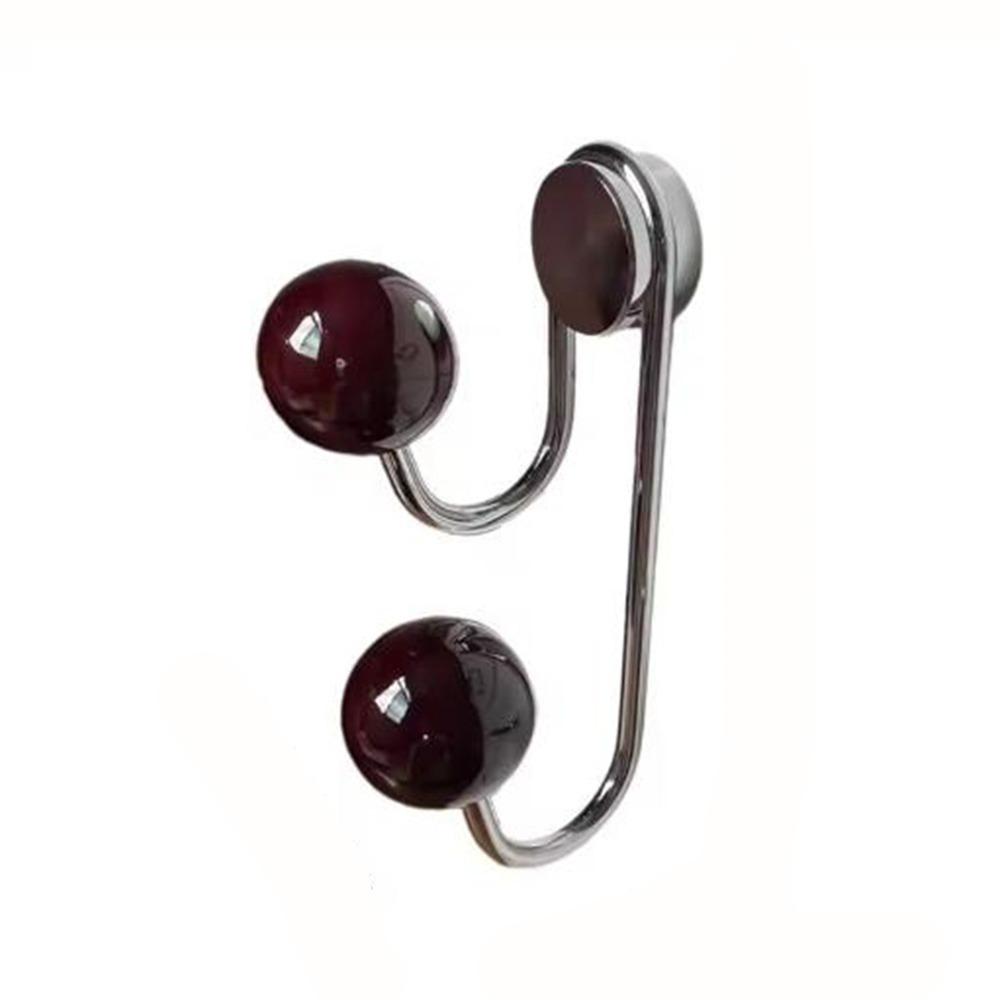 Punch-free Coat Hanger Wall Mounted Door Magnet Hanger Creative Magnetic Wall Hooks  Bathroom