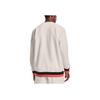 Under Armour Rival Fleece Warm-Up Pullover Sweatshirt Men Tops White 1361455-112