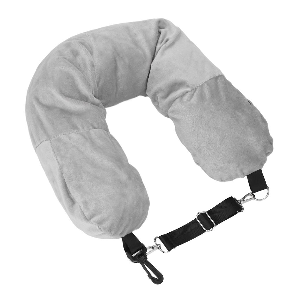 Neck Pillow Storage Bag Multifunctional U Shape Portable Stuffable Travel Neck Pillow