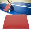 Rubber Table Tennis Sponge Cover 42-45 Hardness Black/Red