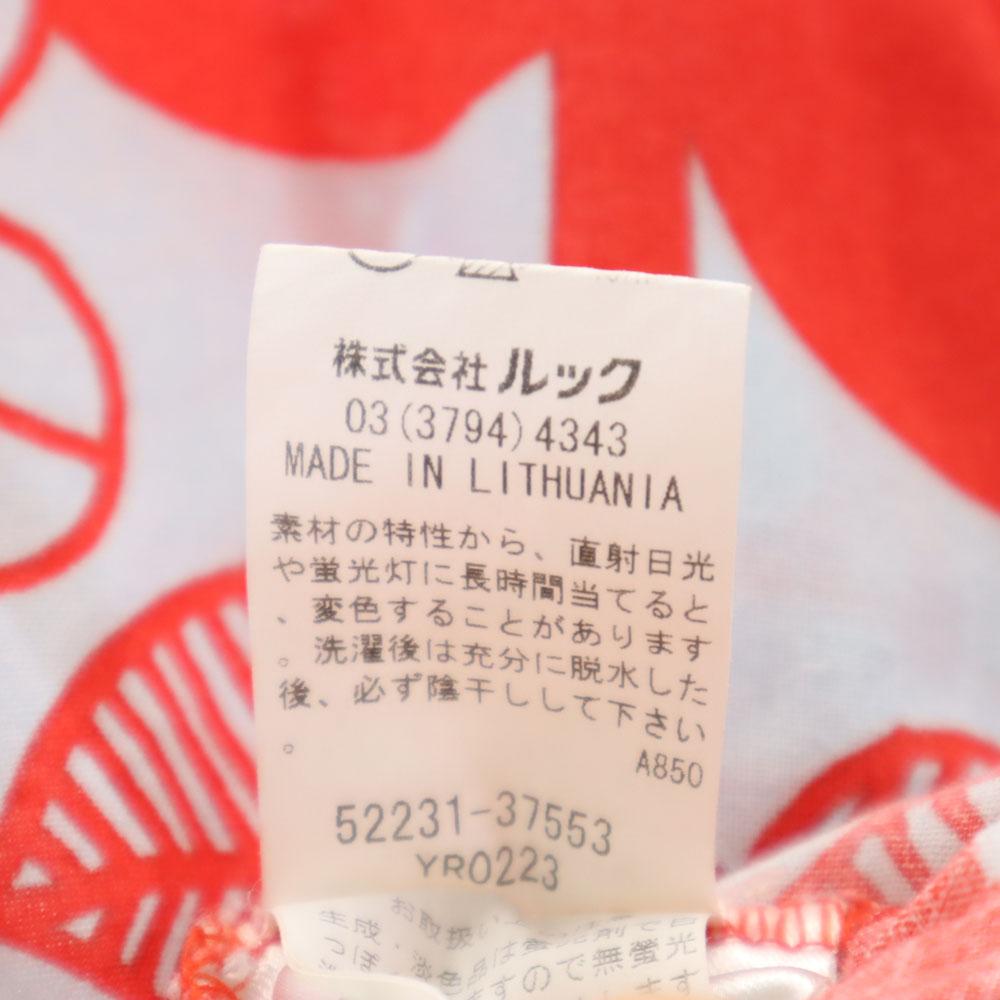 marimekko Overall handle Short sleeve Cut 36 Red series Women Used