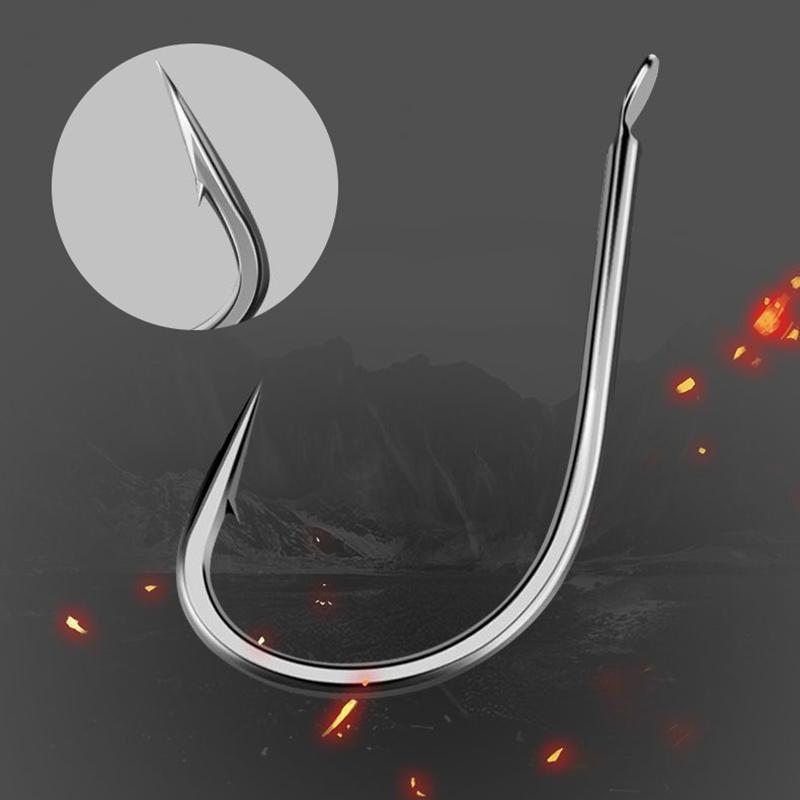 Sub-line Double Hook Finished Wild Fishing Short Hook Tied with Golden Sleeve Stingless Crucian Carp Hook