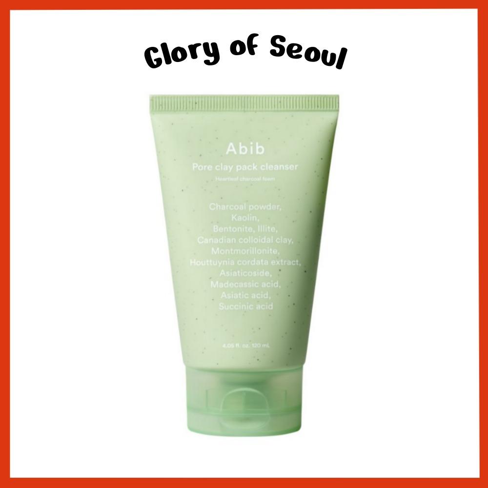 Очищающая пенка-маска Abib Pore Clay Pack Cleanser с экстрактом хауттюйнии и древесным углем, 120 мл