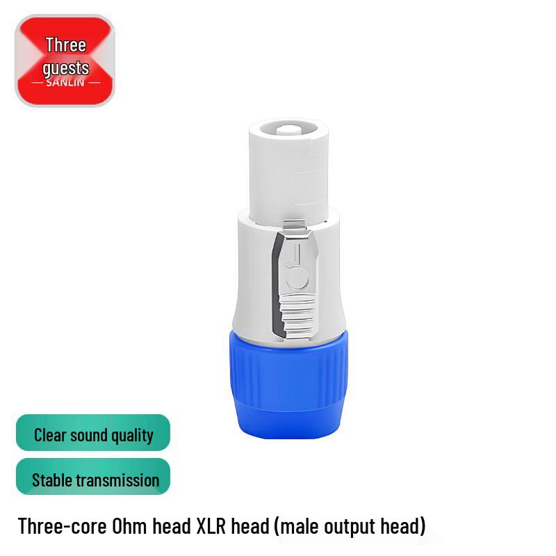 3-Pin Power Connectors for Stage & LED Lighting
