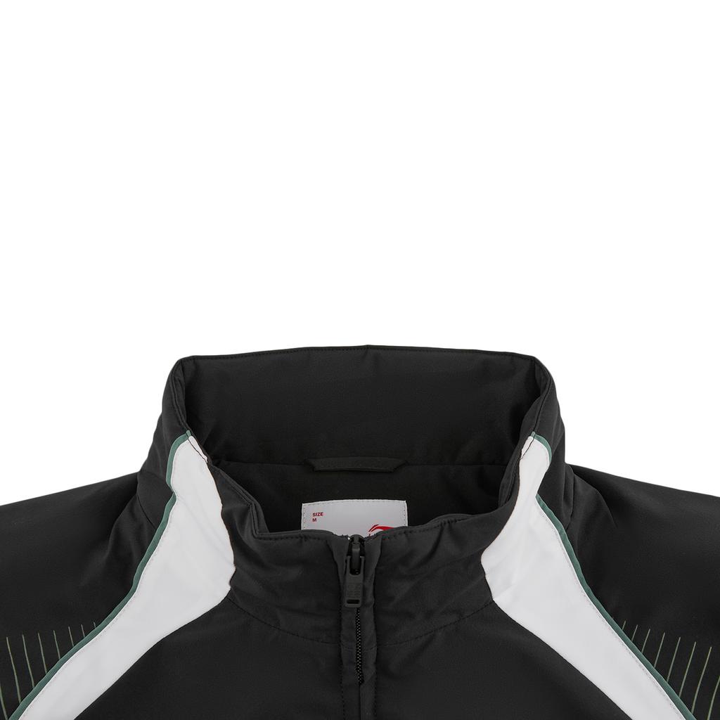 Li Ning Puffer Jackets Men's Standard Black Stand Collar Moderate Other AJMV279-2
