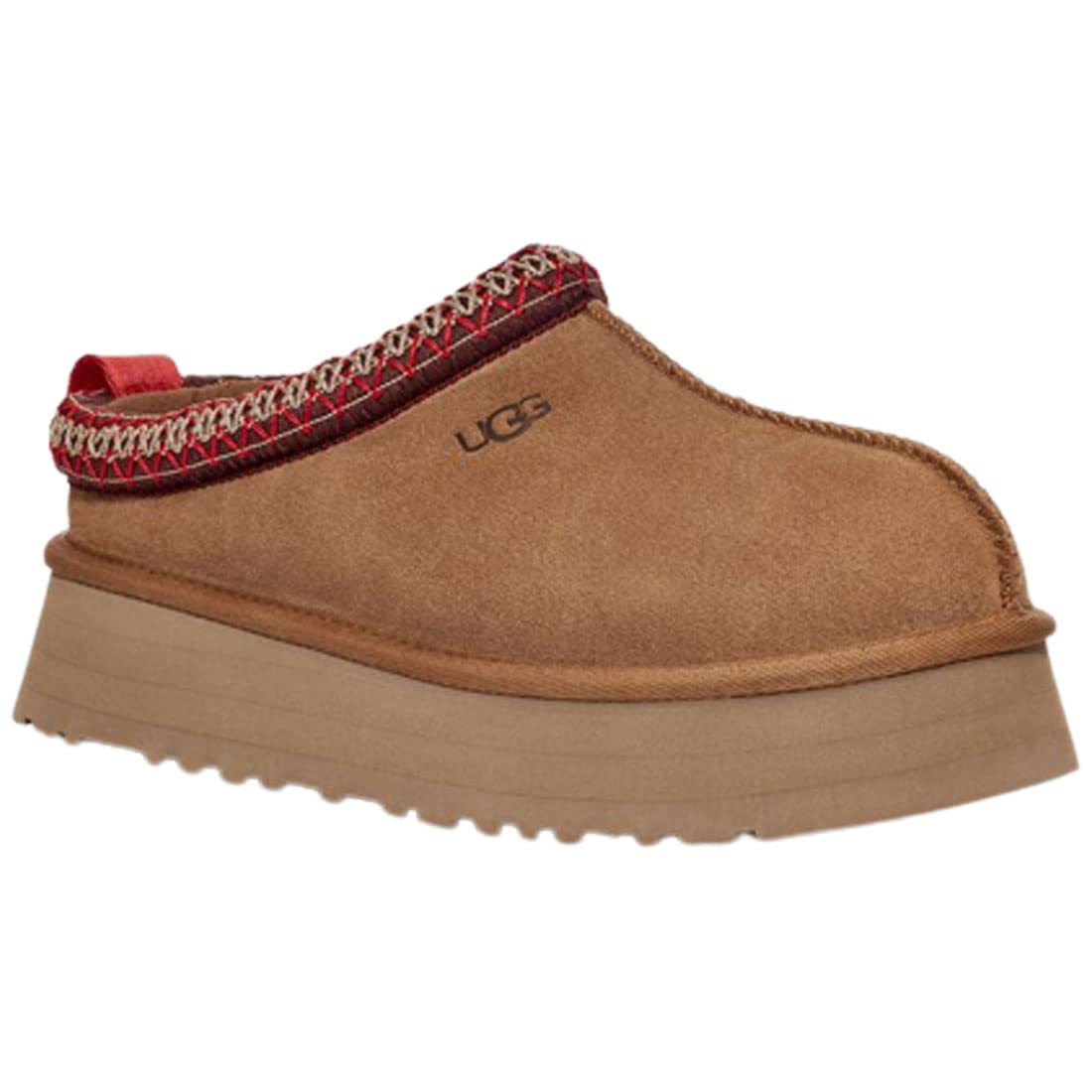 

UGG TAZZ Chestnut Shearling Platform Room Size US7 1122553 Women s Slippers, Sandals, Shoes, (24.0cm), [Used]