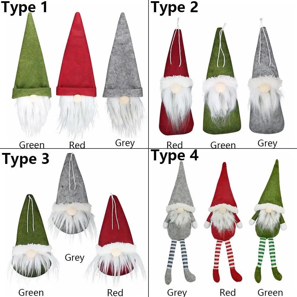 Craft Desktop Adornment Santa Claus Hanging Pendants Faceless Dwarf Xmas Tree Embellishment  Christmas Dolls