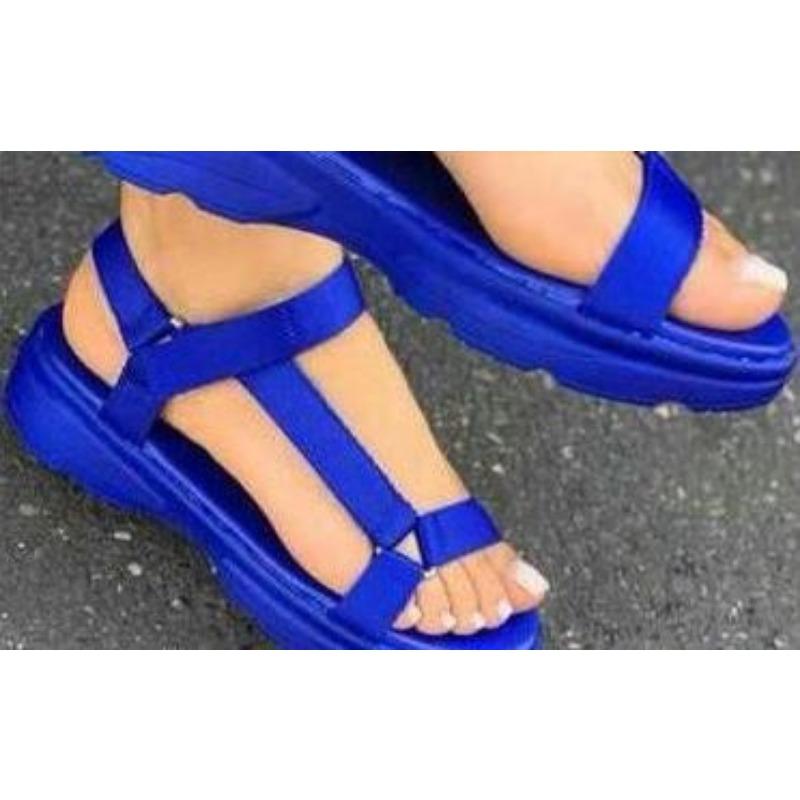 Hot-selling new colorful lightweight beach shoes women's soft-soled women's sandals 4