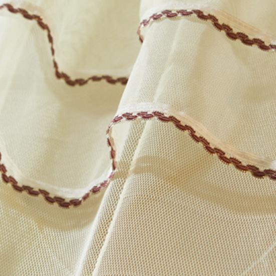 Mosquito Net Round Top Stimulation Butterfly Pin Polyester Fiber Decorative Bed Canopy