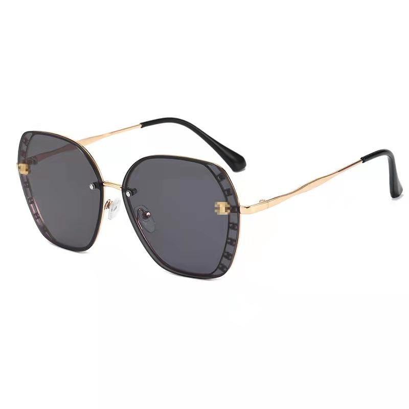 Metal Uv400 Sunglasses, Trendy Glasses, Street Photography, Rimless Sunglasses, Women'S Sunglasses