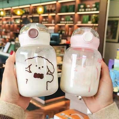 High Value Shatterproof Straw Water Cup - Heat Resistant, Simple Japanese Style for Students