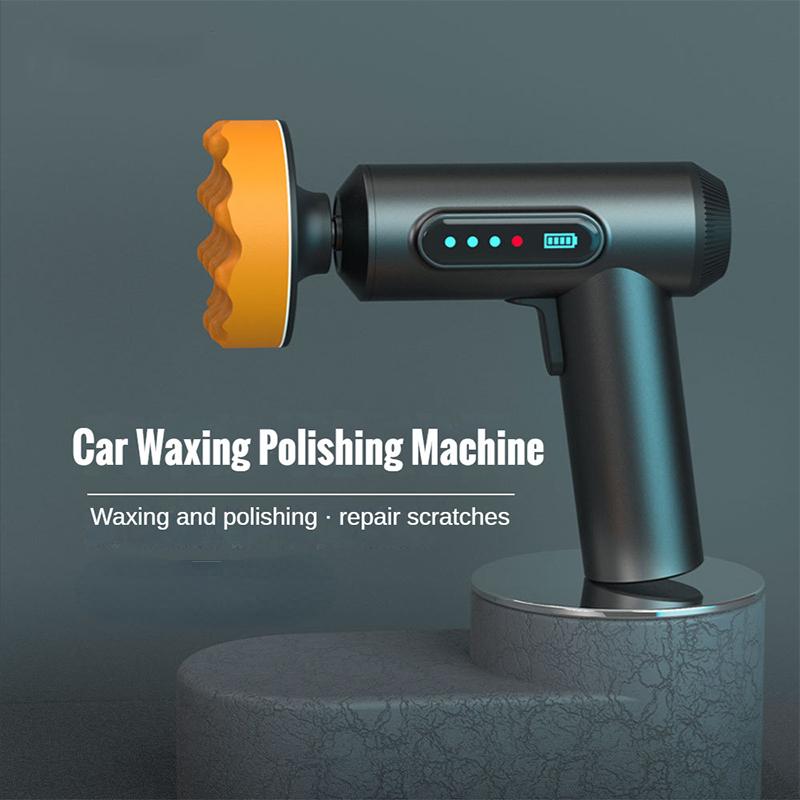 Elektrischer Autopolierer, kabelloser Polierer mit einstellbarer Geschwindigkeit, Autopolieren, Wachsen, Schleifmaschine, Elektrowerkzeug für Autos