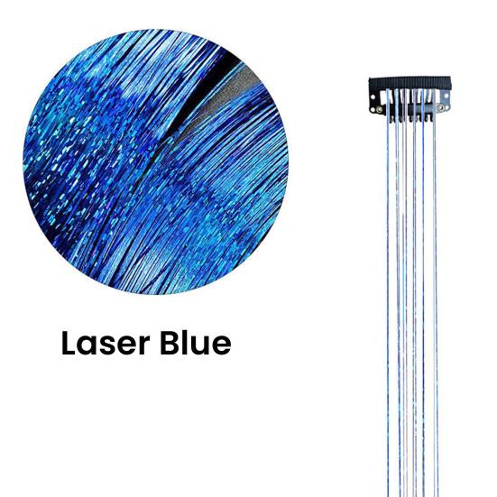 Women Clip-in Tinsel Hair Extension Heat Resistant Colorful Long Straight Fairy Glitter Hair Tinsel Women Girls Hair Accessories