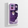 For Oppo Reno8 Phone Case CPH2359 Aesthetic Cartoon Astronaut Soft Liquid Silicone Funda For Oppo Reno 8 Pro Plus 5G Back Cover