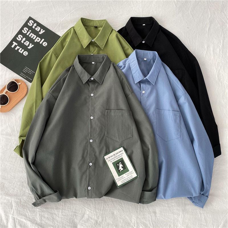 Cotton Shirts Spring Autumn Women Long Sleeve White Shirt Female Large Size Solid Korean Style Casual Blouses
