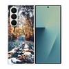 Etui Na Samsung Galaxy Fold 7 Etui Fajne Kosmiczne Zwierzęta Przezroczyste Twarde Etui Na Telefon Na Galaxy Z Fold7 5G 2025 Tylna Pokrywa Z fold7 Capa