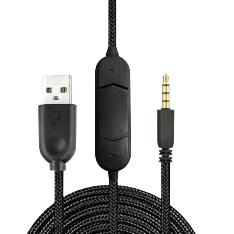 

Золотий 3,5-мм аудіо-кабель Aux з вбудованою звуковою картою USB для чистого цифрового звуку на ПК та ігрових консолях 1