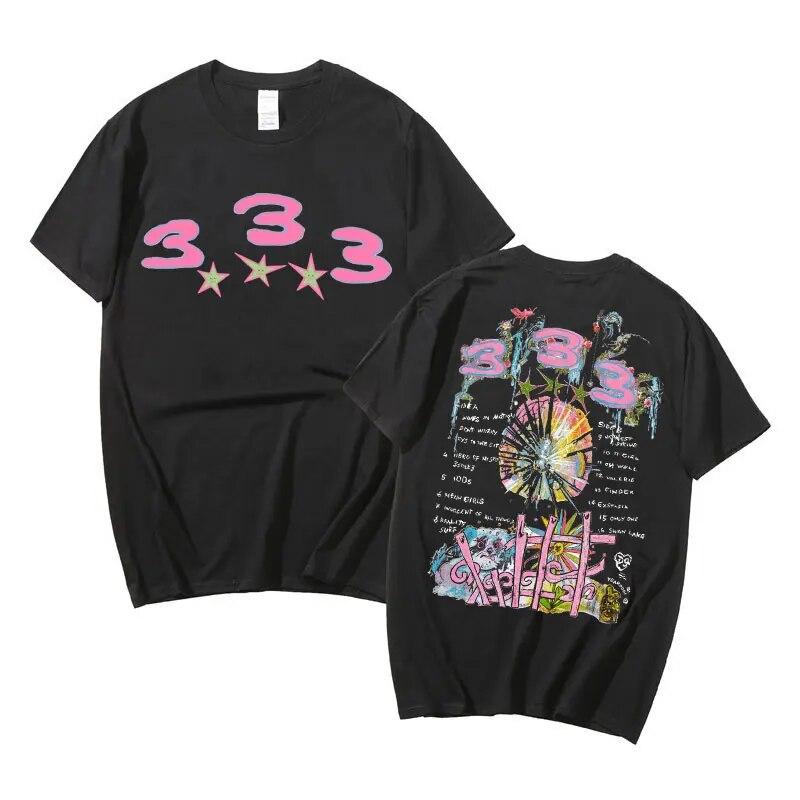 Bladee 333 Hip Hop Oversized Trend Skate Drain Gang Tshirt Harajuku Unisex T-shirt Unisex Women Fashion Casual Short Sleeve Tees