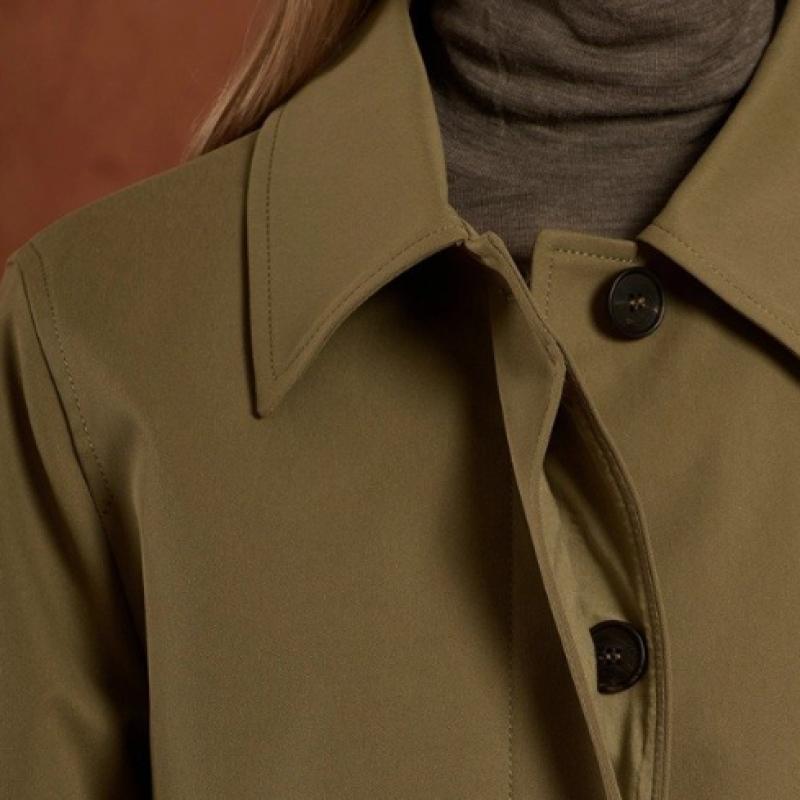Bcbg Belted Hidden Button Trench Coat B5w9n715