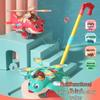 Children's Airplane Walker & Story Stroller Toy