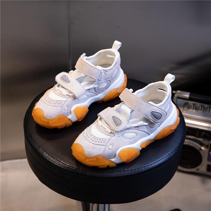 

Suction film outsole leather dad shoes women s 2025 new summer casual platform sports shoes women s Internet celebrities heightening women s shoes 40 помаранчевий
