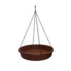 Bird Feeder Bath Tray Hanging Style Water Drinker Large Capacity Food Feeding Trays Pet for Patio Backyard Decor