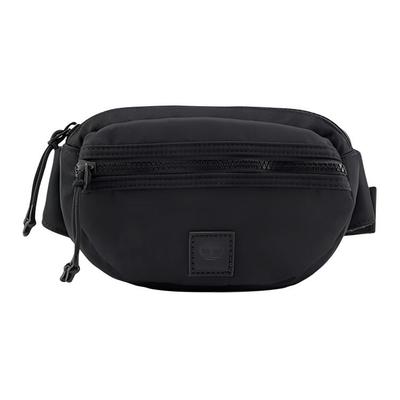 1.5L Brand Logo Design Nylon Waist Bag Unisex Waist Bag Black A66WFS76