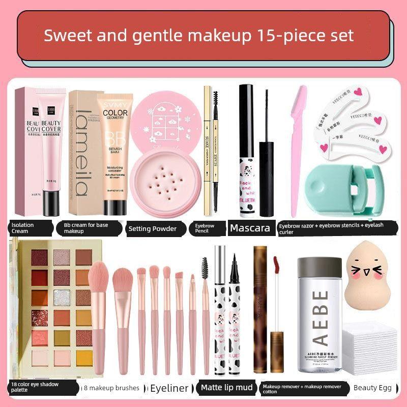 Authentic Cosplay Cosmetics Set, Complete Makeup Kit for Beginners, Special Makeup Set for Students