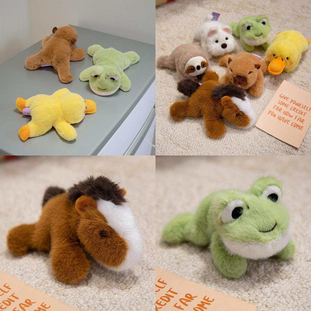 Schattige Paard Kikker Luiaard Capybara Hond Magnetische Pluche Pop Voor Kinderen