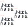 Achtteilige Godzilla Kong Kim Kampf Dinosaurier PVC Actionfigur Sammlung für Kinder und Dekoration