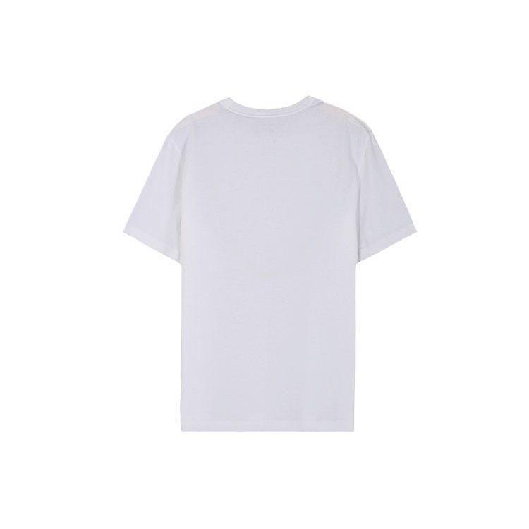 Nike T Shirts Men's Crew Neck Moderate Straight Fit CW4821-100