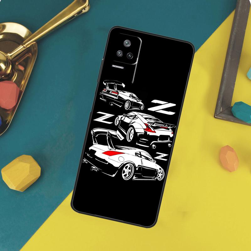 JDM Car Case For Xiaomi 15 14 13 Ultra 11T 12T 13T 14T Pro POCO X7 Pro X3 X5 X6 F5 F6 M6 Pro Funda