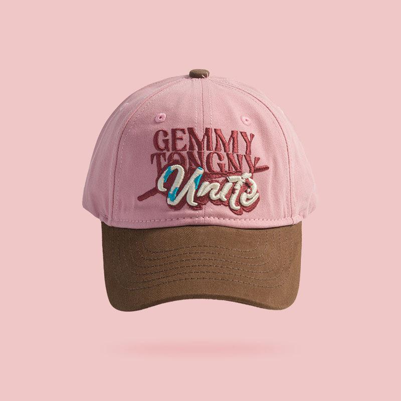 College Style Retro Color Block Baby Hat Children Baseball Hat Fashionable Outfit Boys and Girls Versatile Sun Protection Baseball Hat