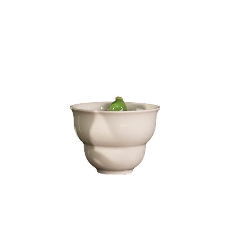 Shangqi Retro Handmade Ceramic Gourd Teacup