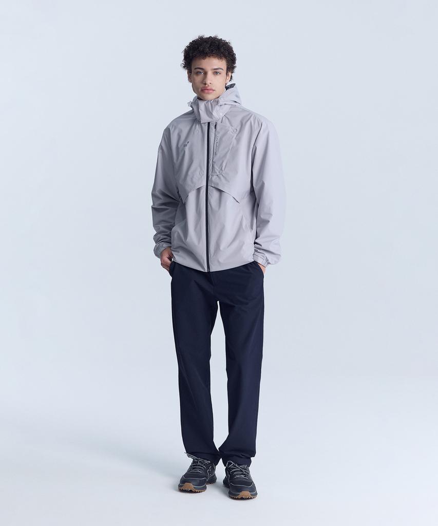 Crew Members Only Rain-Tech Wind Jacket Gray