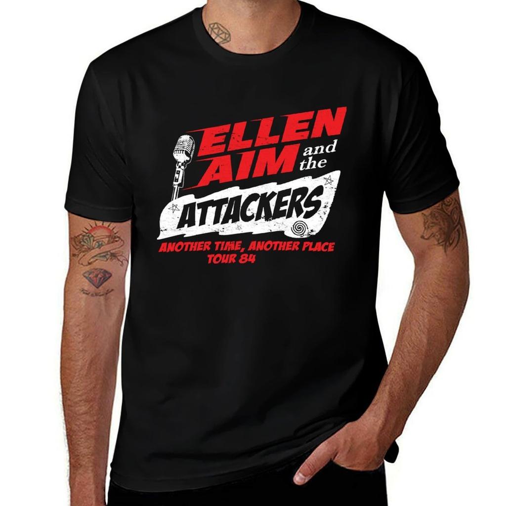 Ellen Aim The Attackers Tour 84 Tshirt Antipilling Casual Tshirt