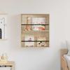 Magazine Shelf Sonoma Oak 60 x 12 x 70 cm Particleboard