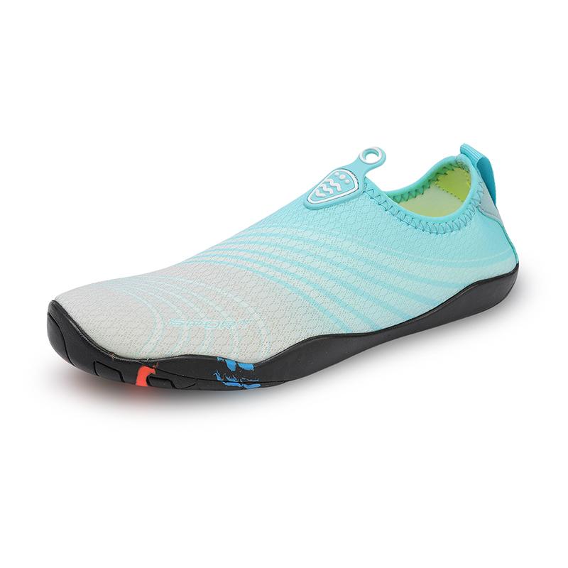 Soft Sole Aqua Shoes for Men Women Breathable Quick Dry Water Sneakers Elastic Slip-on Wading Footwear for Beach Walking Surfing