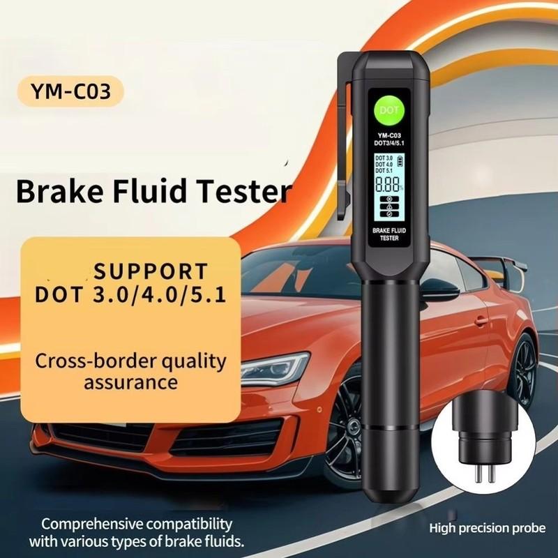 

Portable Brake Fluid Tester HTN Display Screen High-Precision Probe Brake Oil Detection Pen Water Content Detection