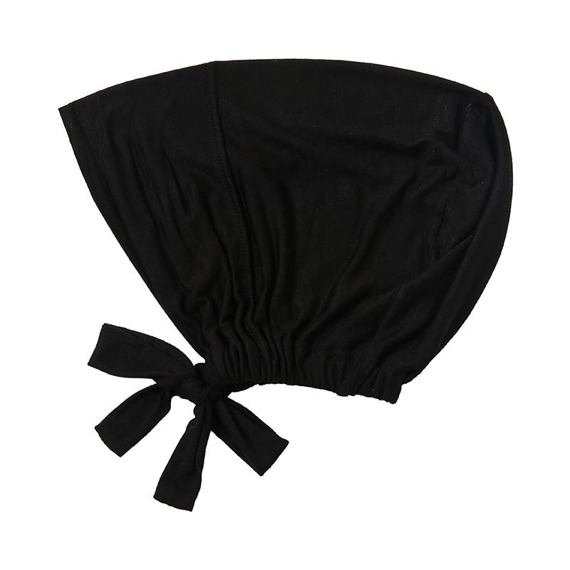 New Modal Hijabs Undercap Jersey Instant Muslim Hijabs Wrap Woman Adjustable Bandana Headband Inner Scarf Elastic Solid Bonnet