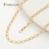 18K Gold Plated Metal Chain For Needlework,Chains For Jewelry DIY Necklaces Bracelets Making Accessories,Chain Fittings