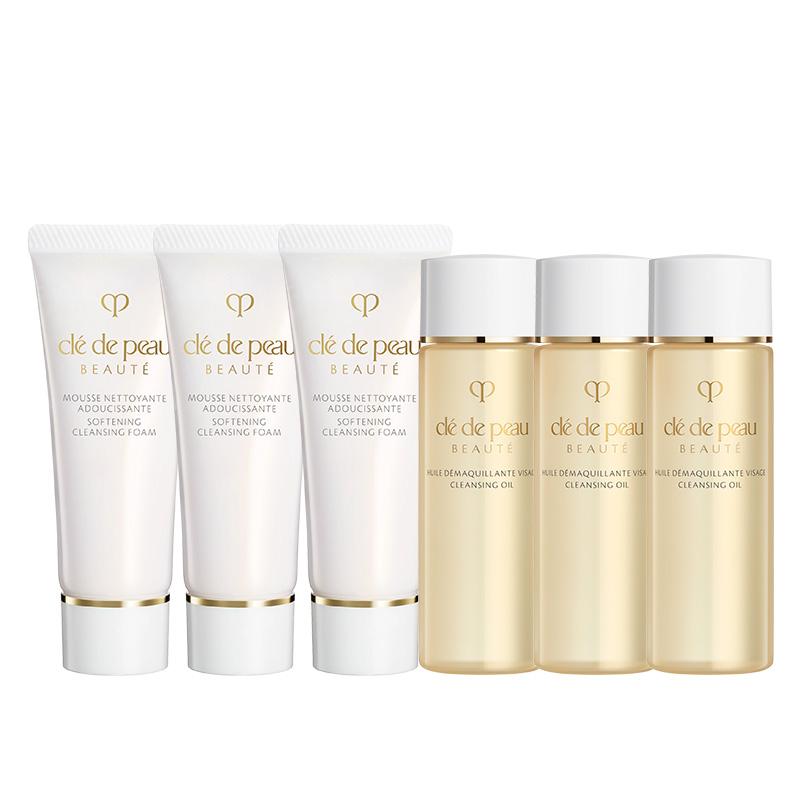 Clé De Peau Beauté (Cpb) Cleansing Oil And Foam Sample Set