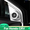 For Honda CRV CR-V 2017 2018     ABS Car Front Rear Door Window Inner Triangle A Pillar Column Cover Accessories