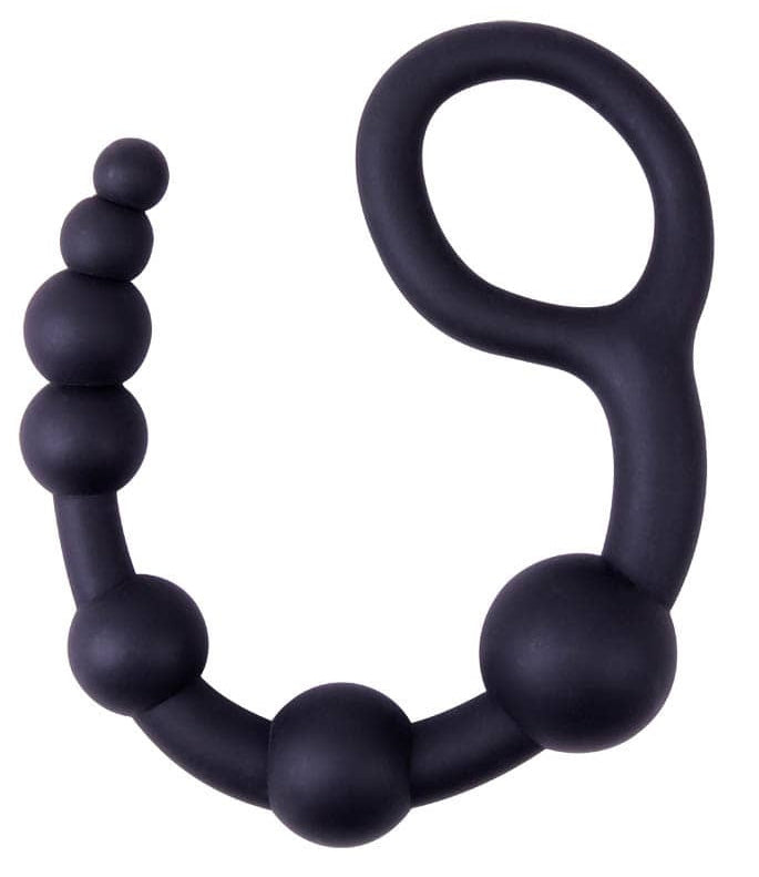 Boules anales U Shape Black Mont 30 x 4.5cm - Chisa Novelties - Chapelets