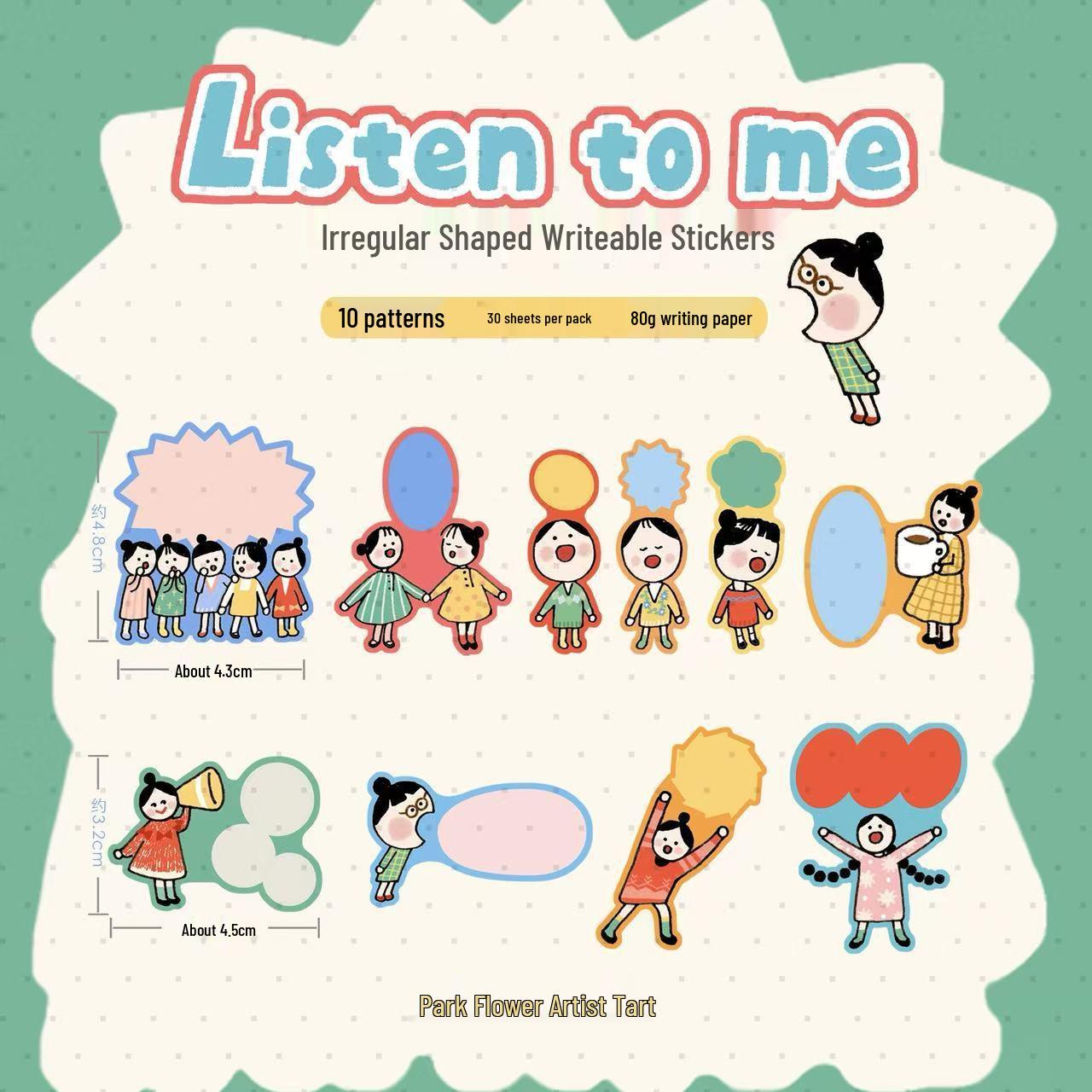 Vol.14: Pine Pollen Cheese Tart & Strawberry Diary with Washi Tape Salt-Style Characters